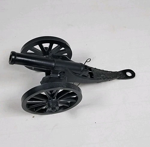 1960s FORT APACHE and or BLUE GRAY CIVIL WAR 54mm BLACK FIRING CANNON