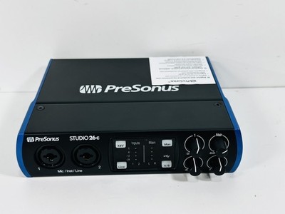 PreSonus Studio 26C 2x4 USB-C Audio / MIDI Interface (P03065881)