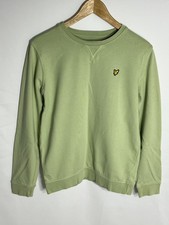 Lyle & Scott Sweatshirt Cotton Crew Pullover | Boy's | Seafoam Green | Age 14-15