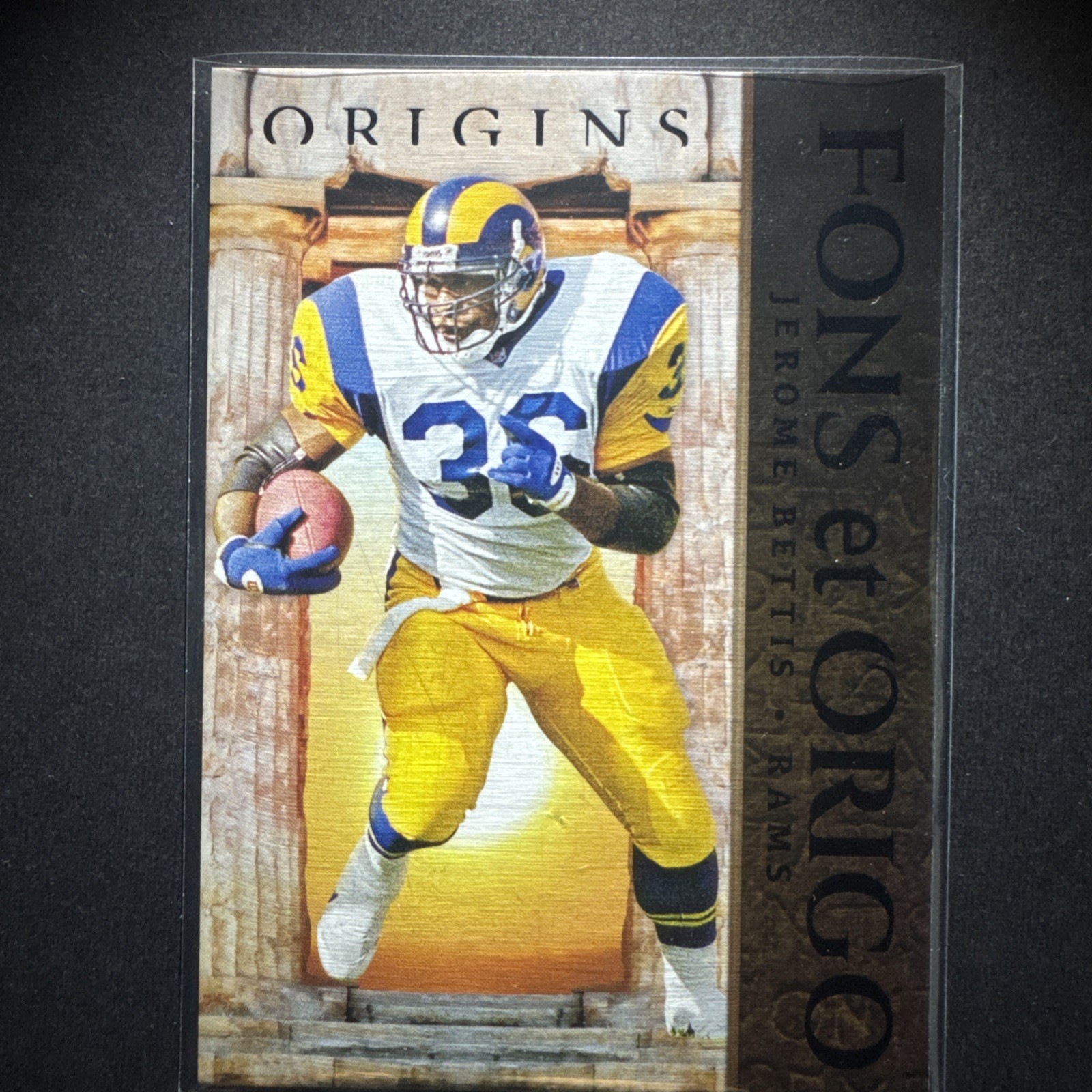 2025 Origins Football Jerome Bettis Case Hit Fons Et Origo 🔥
