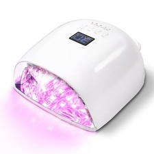 180W Fast Dry Nail Dryer with 4 Timer, Long Battery Life, LCD Display