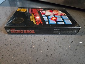 Super Mario Bros NES Factory CIB Mint Authentic Nintendo 