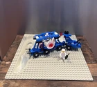 Lego Classic Space 6883 Terrestrial Rover Set  100% Complete + Moon Crater Plate