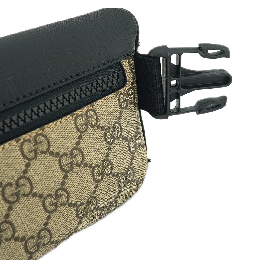 Gucci Unisex GG Supreme Belt Bag Beige Canvas 152163687 thumbnail 16