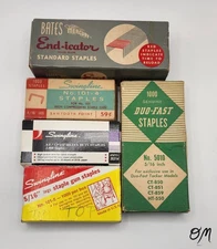 Vintage Staple Lot - Swingline, Bates, Duo-Fast
