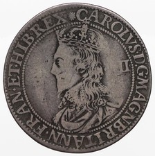 Charles i Briot's First Milled Issue Shilling  mm Flower  S2854