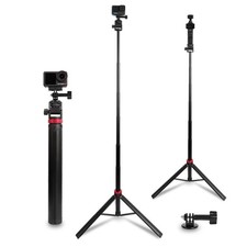 Osmo Action 6/5 pro 81" Extendable Selfie Stick Tripod for Gopro Camera,