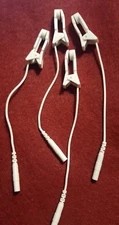 Electrode Lead Wire Adapters Clips for Tens   Massager