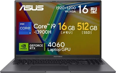 ASUS Laptop Vivobook 16X K3605VV 16inch 13Gen Core i9-13900H 
