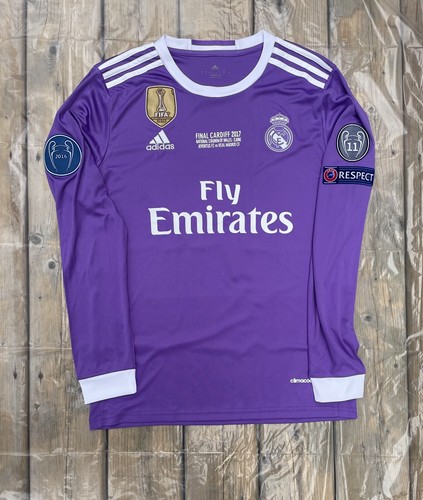 Ronaldo #7 Real Madrid 2016-2017 UEFA Long Sleeve Jersey NWT SMLXL