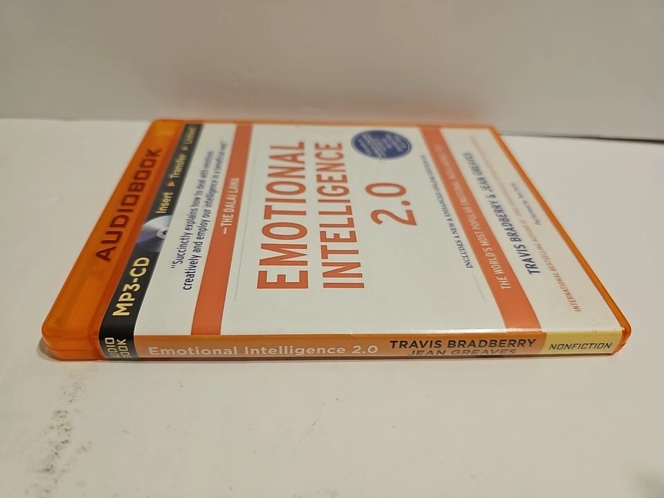 Emotional Intelligence 2.0 Audiobook Sealed MP3-CD Travis Bradberry Code Inside  - Image 3 of 4
