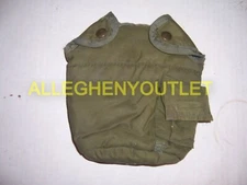 Genuine US Military OD ALICE CANTEEN COVER 1QT CARRIER POUCH w ALICE CLIPS VGC