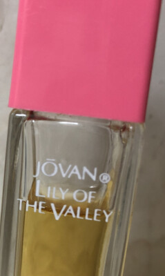 JOVAN Lily Of The Valley Cologne 1/4 Fluid Bottle 75% FULL