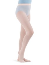NEW Capezio Semi-Opaque Footed Tights N14C LSN Child Girls S NWT KR3