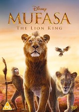 Mufasa: The Lion King [PG] DVD - Brand New & Sealed