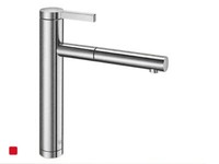 Blanco Linee-S Edelstahl Hochdruck-Armatur Einhebelmischer SpüLtisch Wasserhahn