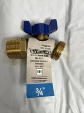 Everbilt 3/4 in. Brass Male Hose Bibb