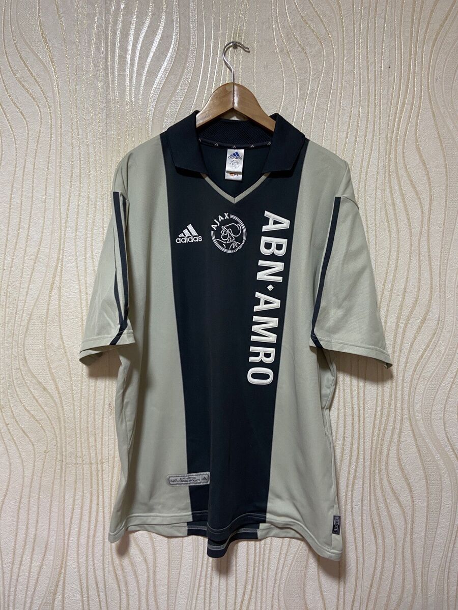 AJAX AMSTERDAM 2001 2002 AWAY FOOTBALL SHIRT SOCCER JERSEY AJAX AMSTERDAM 2001 2002 AWAY FOOTBALL SHIRT SOCCER JERSEY