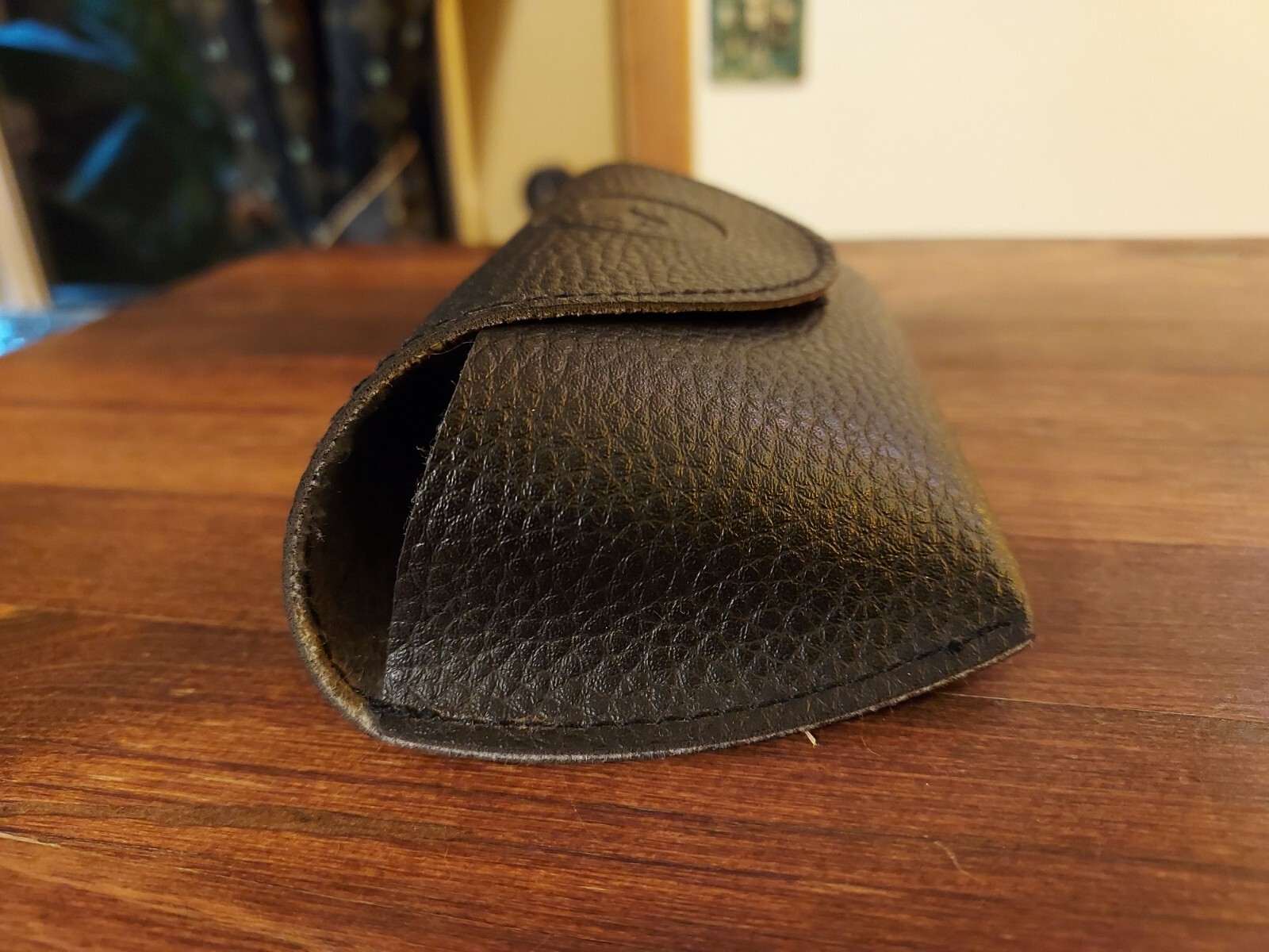 Vintage Gargoyle Sunglasses Soft Case (CASE ONLY), Black 6.5" x 3" x