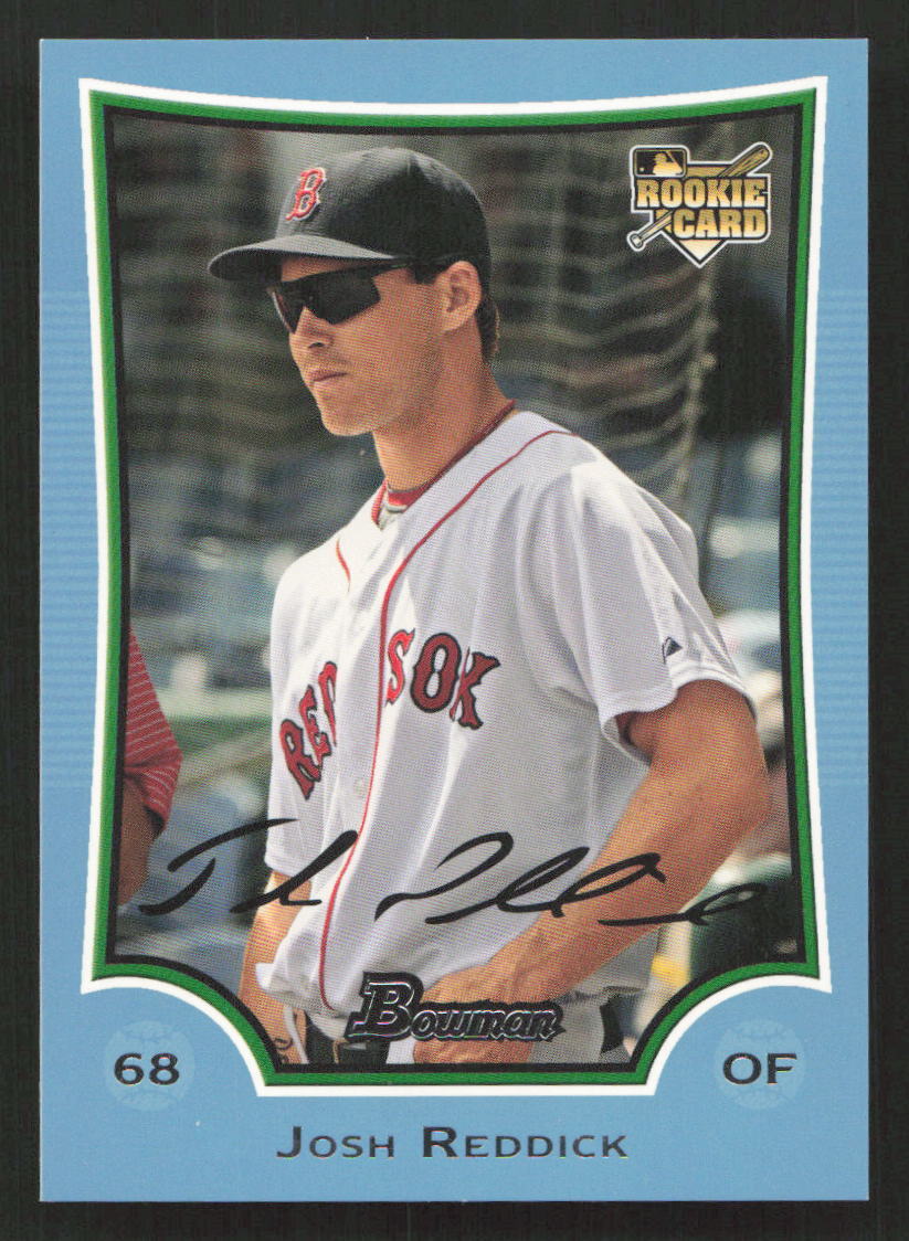 2009 Bowman Draft Picks & Prospects Josh Reddick Blue #/399 RC Rookie #BDP54