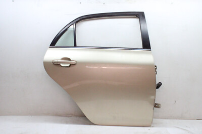 2013 TOYOTA COROLLA REAR RIGHT DOOR ASSEMBLY 4T8 GOLD OEM 09 10 11