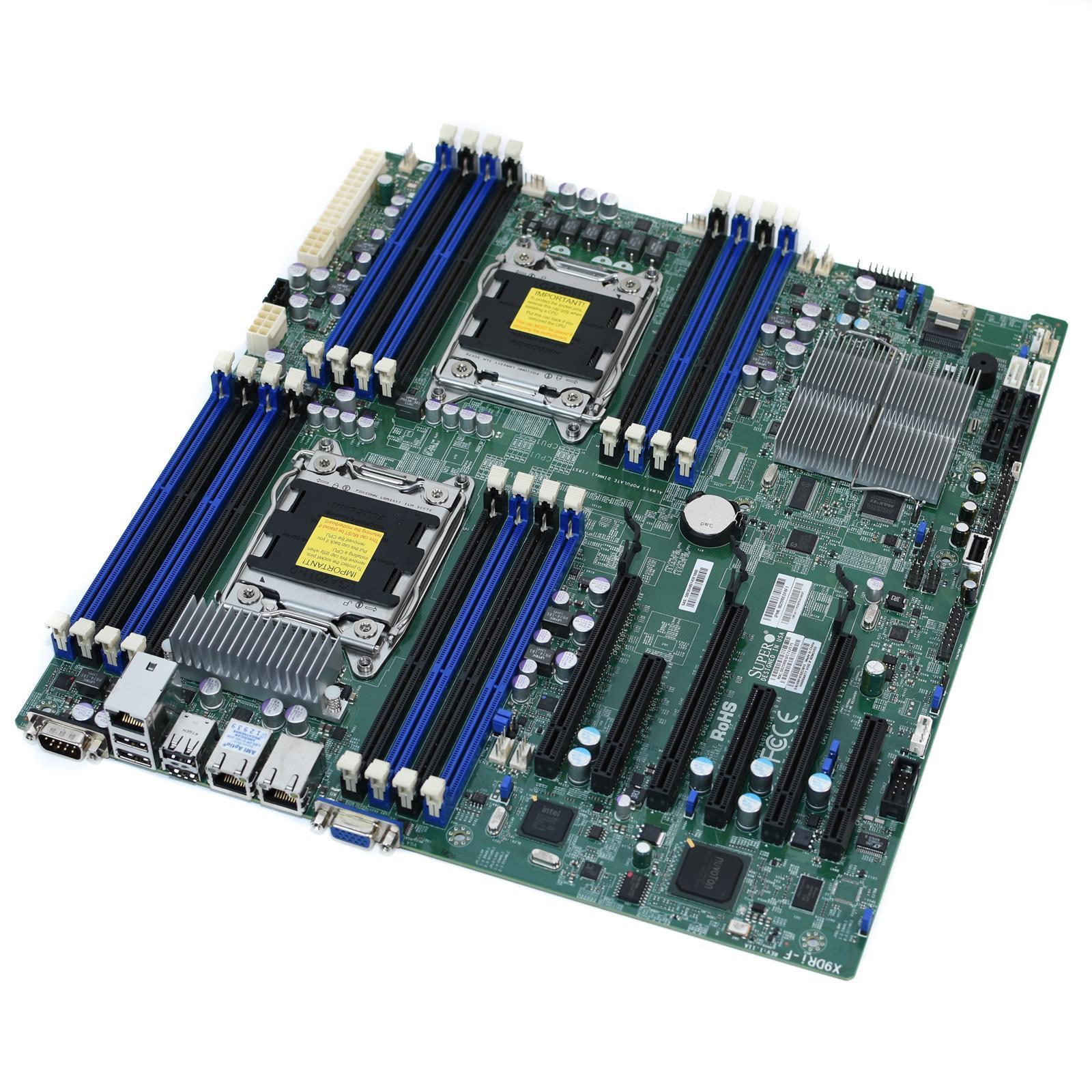 SUPERMICRO X9DRI-F Dual Socket XEON LGA2011 Extended ATX Server Motherboard