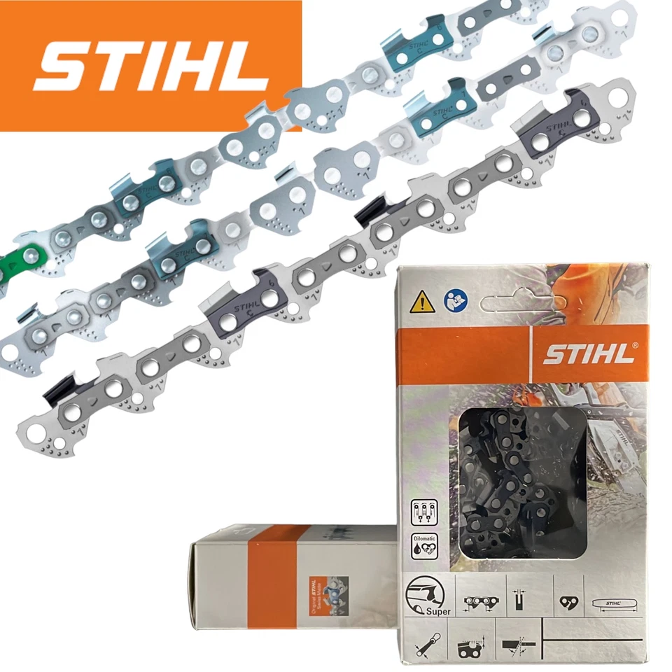 Original Stihl Sägekette Vollmeißel 3/8 P Picco Super (PS; 1,3 mm) | 361700000