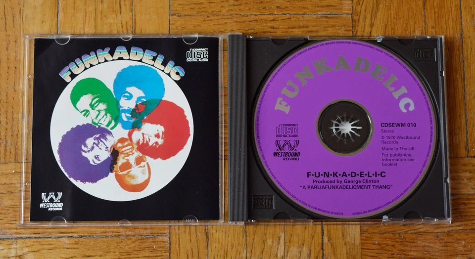 Funkadelic - Funkadelic CD OG 1989 Funk Soul George Clinton Rap Sampling Tool - Immagine 3 di 3