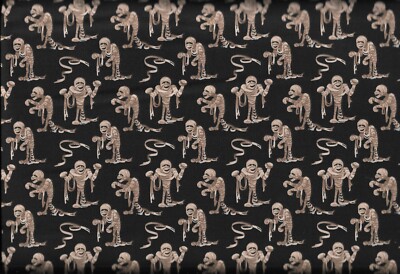45'' 100% cotton Halloween fabric by MDG Designs