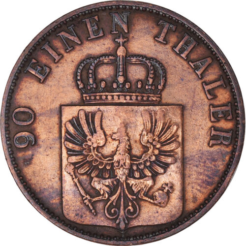 [#1063081] Münze, Deutsch Staaten, PRUSSIA, Wilhelm I, 4 Pfennig, 1871, Frankfur - Afbeelding 1 van 2
