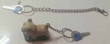 Puppy 2 Key Chains In 1 The Only Keychain U Need / see pics