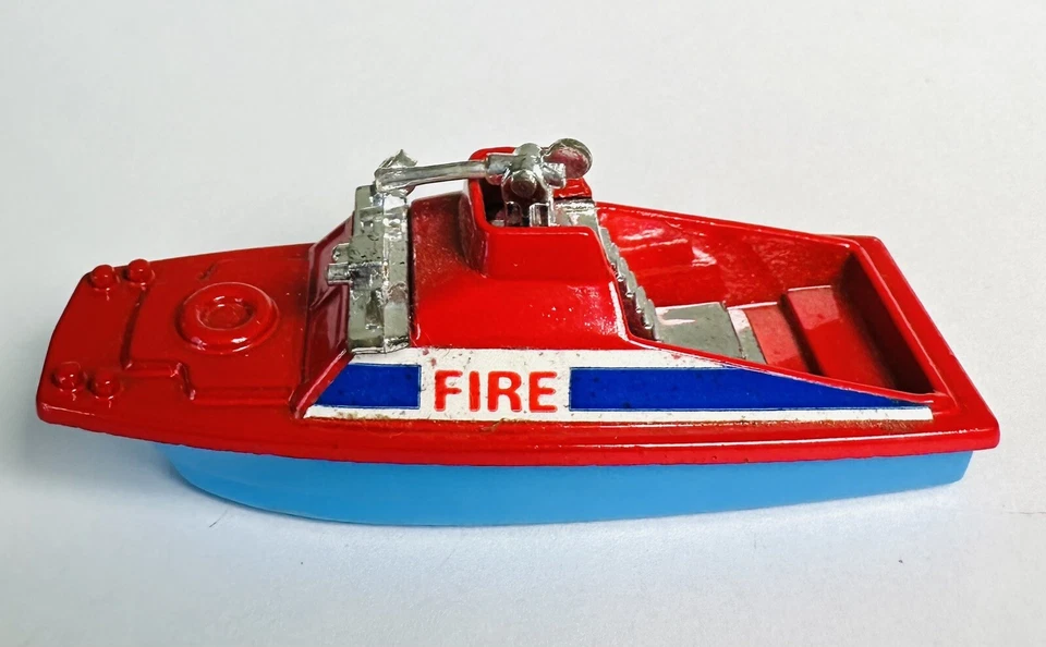 Vintage 1970s Corgi Juniors #53 Fire Launch Diecast/Plastic Rescue Boat VHTF - Image 2 of 4
