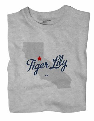 Tiger Lily California CA T-Shirt MAP