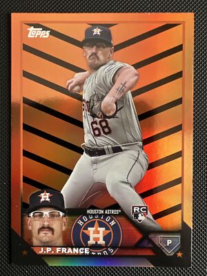 2023 Topps Update - #US159 - JP France RC - Orange Black Foil