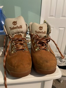 timberland boots orange