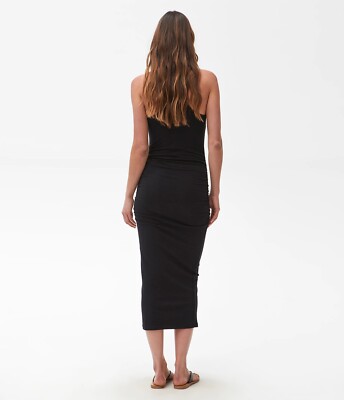 black silk lace dress L'agence Sayla Silk Bias Cut Maxi Dress main image 0
