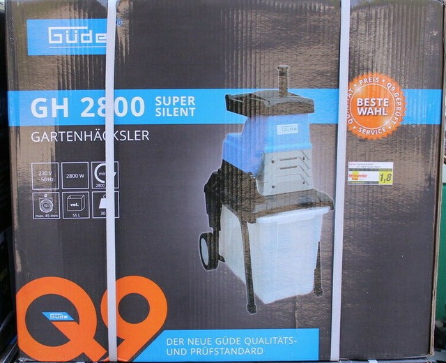 Güde GH 2800 Super Silent Elektro Gartenhäcksler 2800 W ...