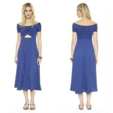 NWT - Free People 'Dance With Me' Colbalt Blue Dress - Size: LARGE