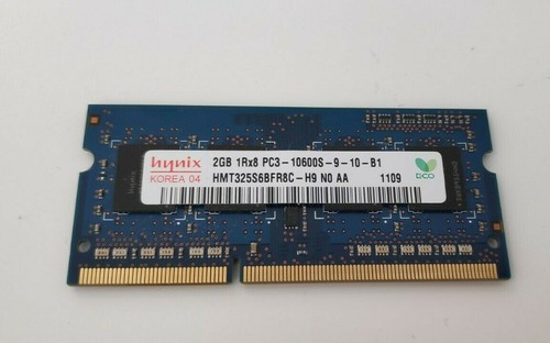 Hynix HMT325S6BFR8C-H9 2GB PC3-10600S-9-10-B1 DDR3 -1333MHz Laptop ...