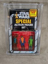 Star Wars Kenner 1979 Vintage 3-pack Series 2 Creature Set  RARE AFA 80 Y-NM