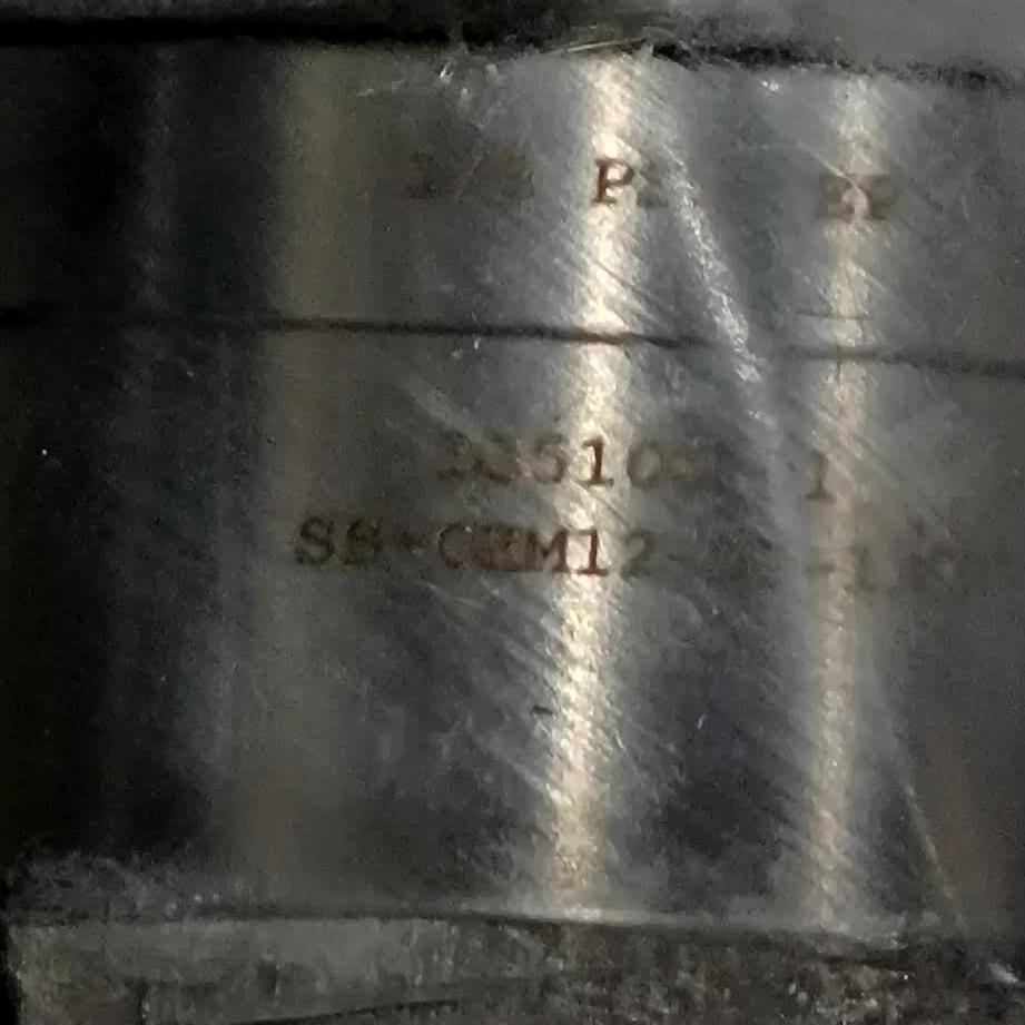 Swagelok SS-CHM12-EP-1/3, Stainless Steel Poppet Check Valve 5000 PSIG 3/4" MNPT - Image 2 of 4