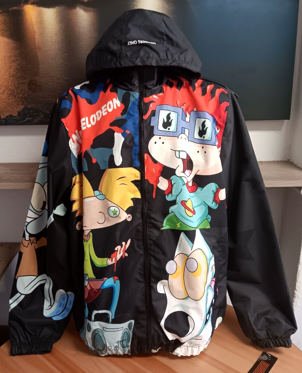 Members Only X Sponge Bob Jacket Large Mens Womens Members Only X Sponge Bob Jacket Large Mens Womens