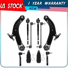 Front Lower Control Arm Tie Rod End Sway Bar For 2007 08 09-2012 Nissan Sentra