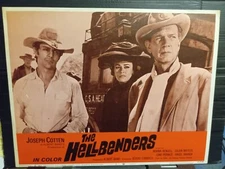 Lobby Card 1967 HELLBENDERS Joseph Cotten Norma Bengall best cast Civil War