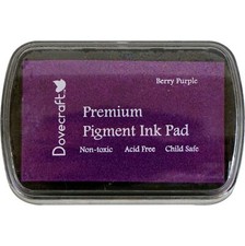 Dovecraft Pigment Ink Pads Stamping In Many Colours Purple Blue Gold UK