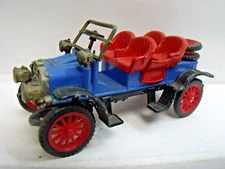 ZISS (GERMANY), #38, 1904, N.A.G. PHAETON, 1:43, BLACK & BLUE, GOOD COND,NO BOX