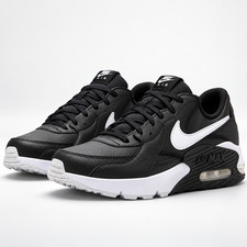 Nike Air Max Excee Leather DB2839-002 Men's Black White Sneakers New in Box