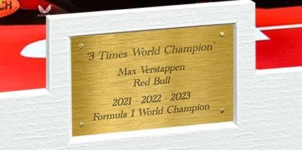 A4 signed Max Verstappen 3 x Gewinner F1 handsigniert Foto Bilderrahmen Geschenk - Bild 2 von 2