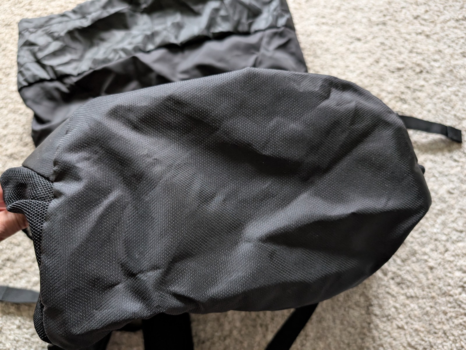 Mack Weldon soft shell backpack black travel nylo… - image 17