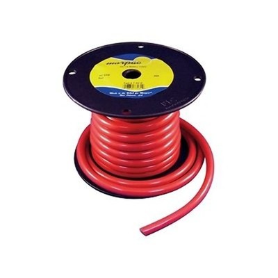 Marpac Boot Starterkabel 6 Gauge ROT Länge 100' 600V 7-4406 USCG RoHS